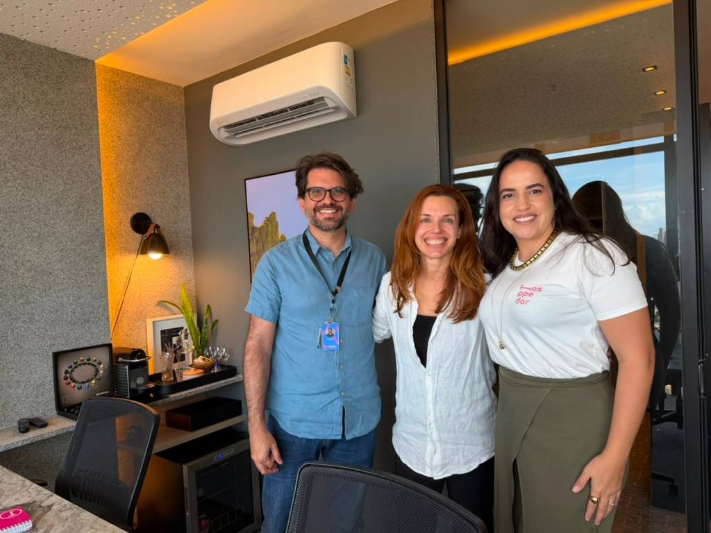 Booking.com visita o escritório da Hosppedar no DCT, em João&nbsp;Pessoa